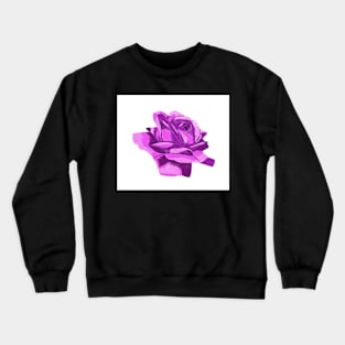 Pink Flower Crewneck Sweatshirt